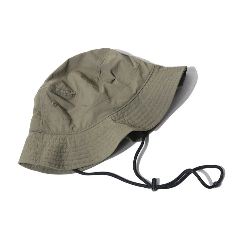 Korean Japanese Style Bucket Hat Unisex Quick Dry