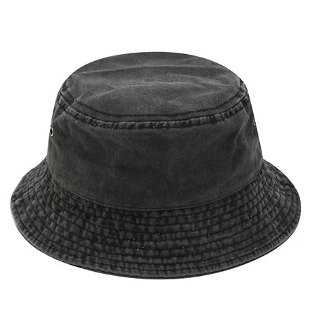 New Fisherman Hat Vintage Denim Bucket Hats