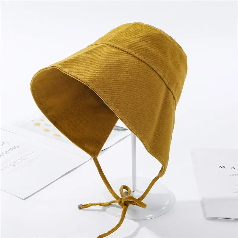 Spring New Fashion Women Bucket Hats Size 56-58cm