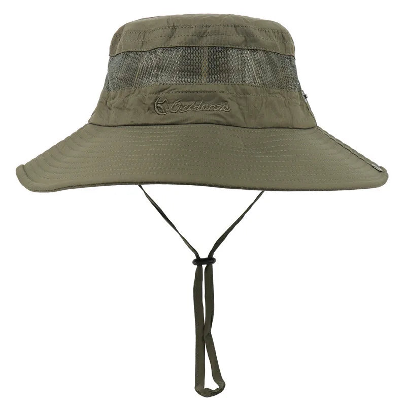 Camouflage Wide Brim Outdoor Fishing Bucket Hat