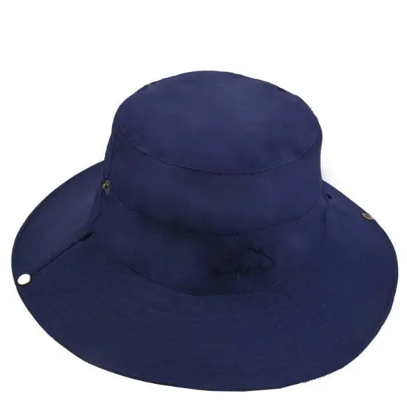 Reversible Foldable Mesh UV Protection Bucket Hat