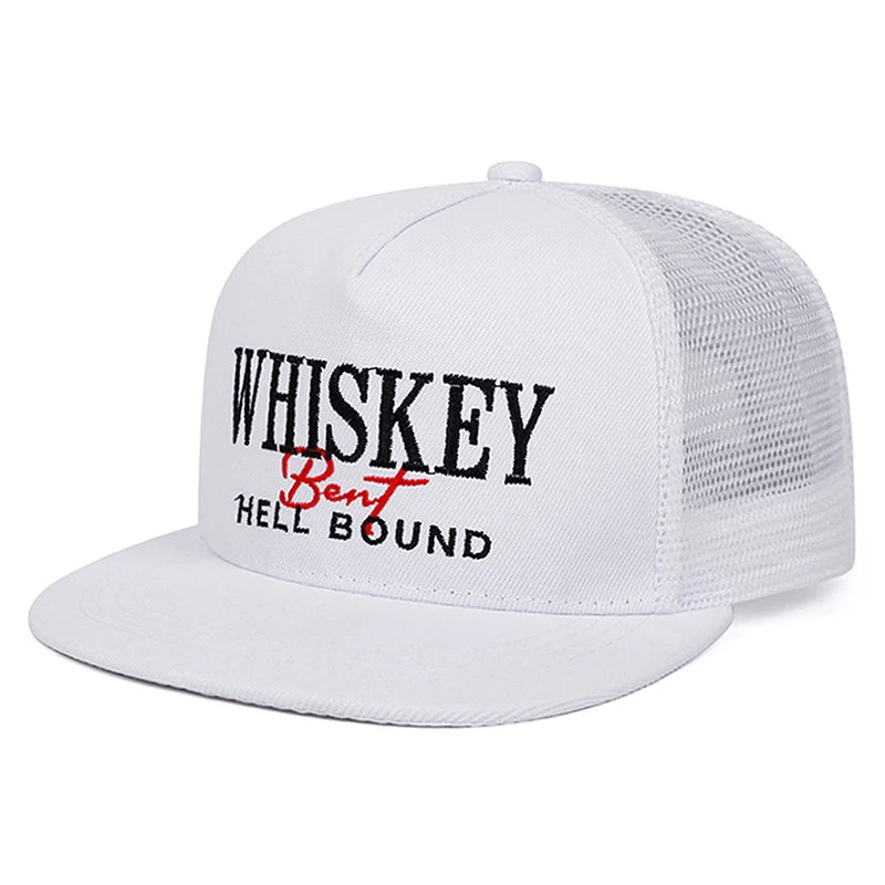 WHISKEYH Embroidery Leisure Snapback Cap