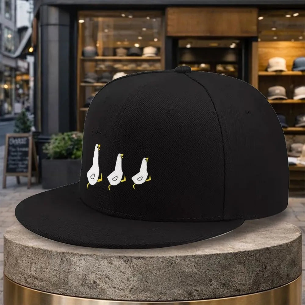 Running Ducks Graphic Snapback Cap