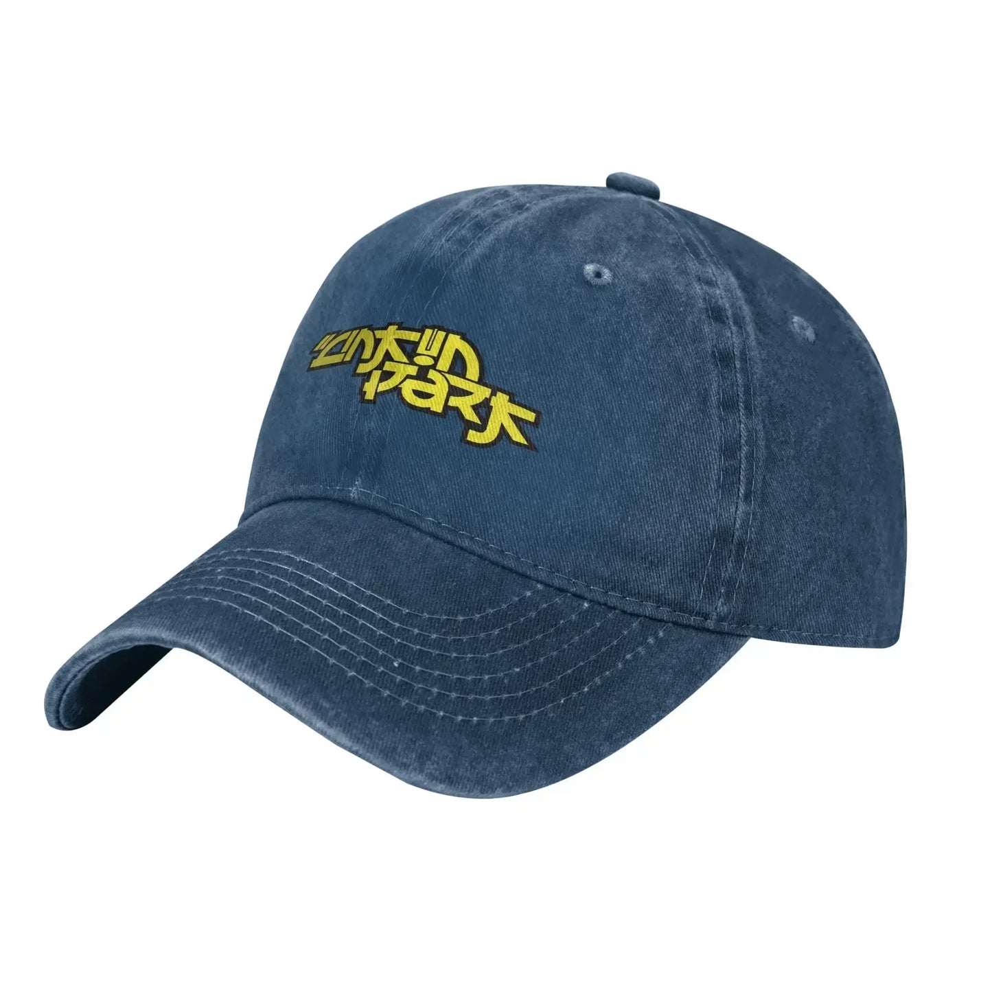 Logo Music Band Denim Baseball Cap