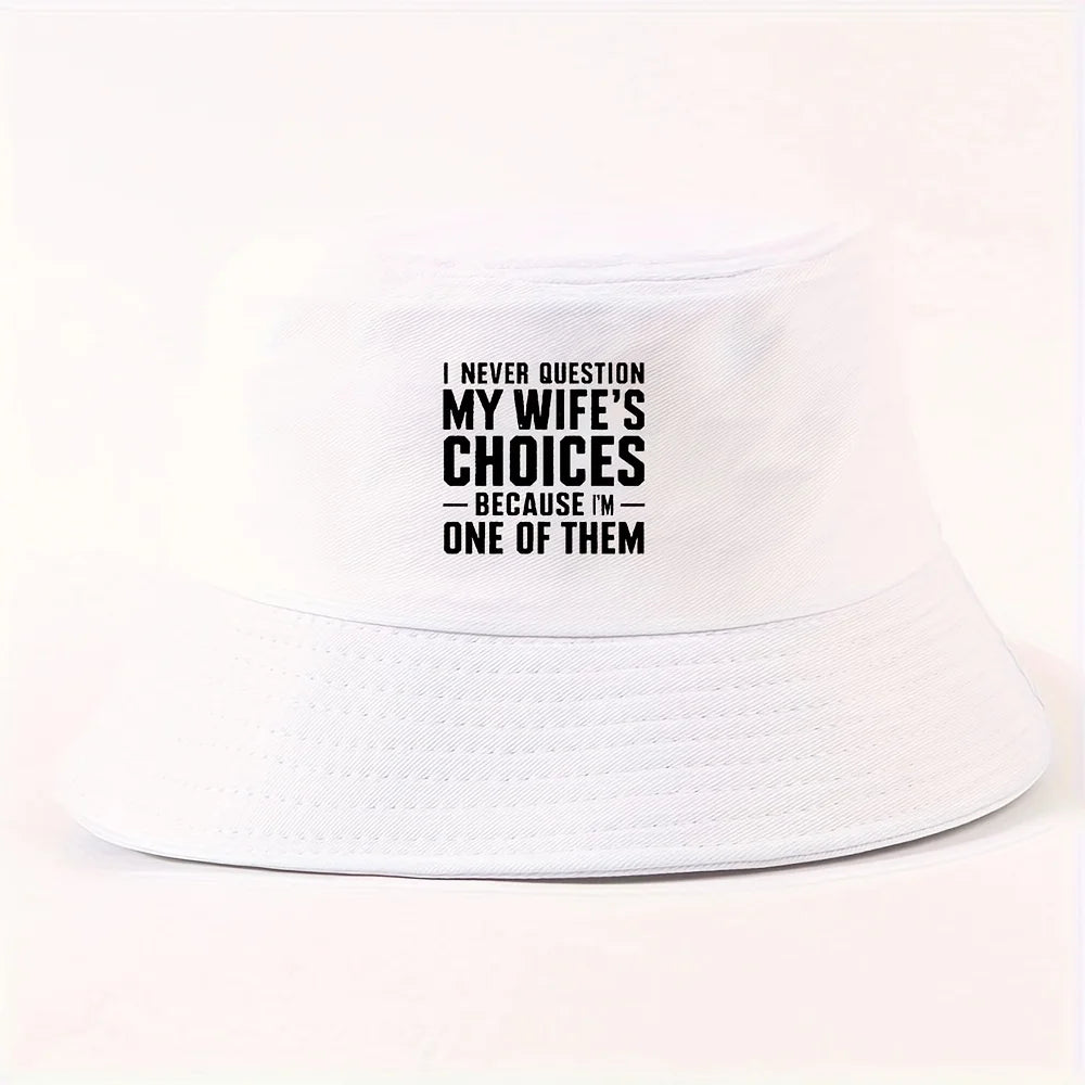 Wife's Choices Foldable Breathable Bucket Hat