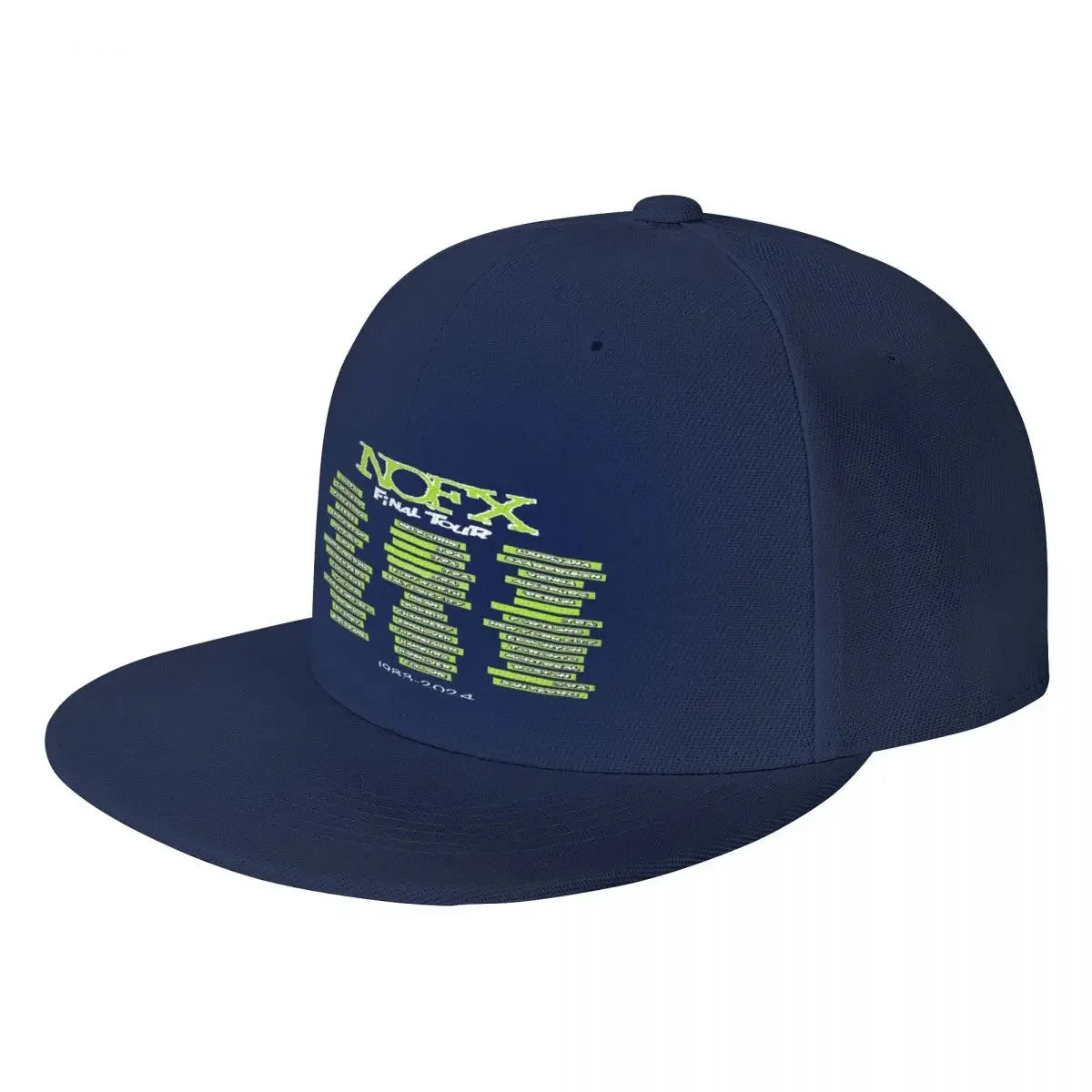 NOFX Band Flat Brim Snapback Cap
