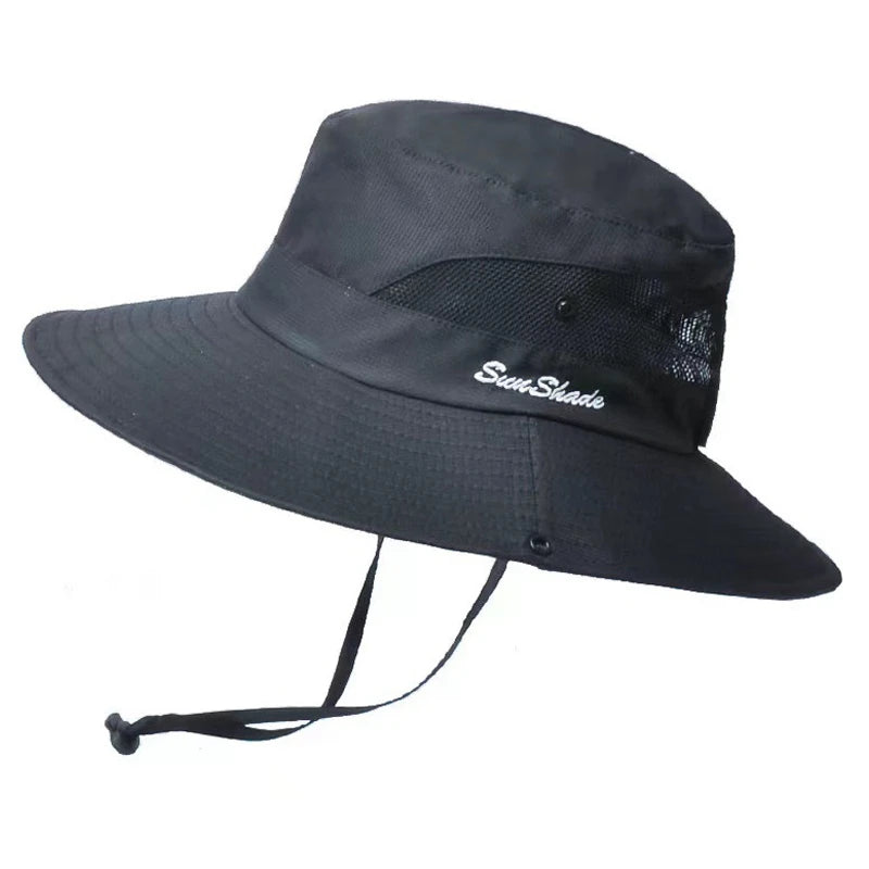 Waterproof UV Protection Wide Brim Fishing Bucket Hat