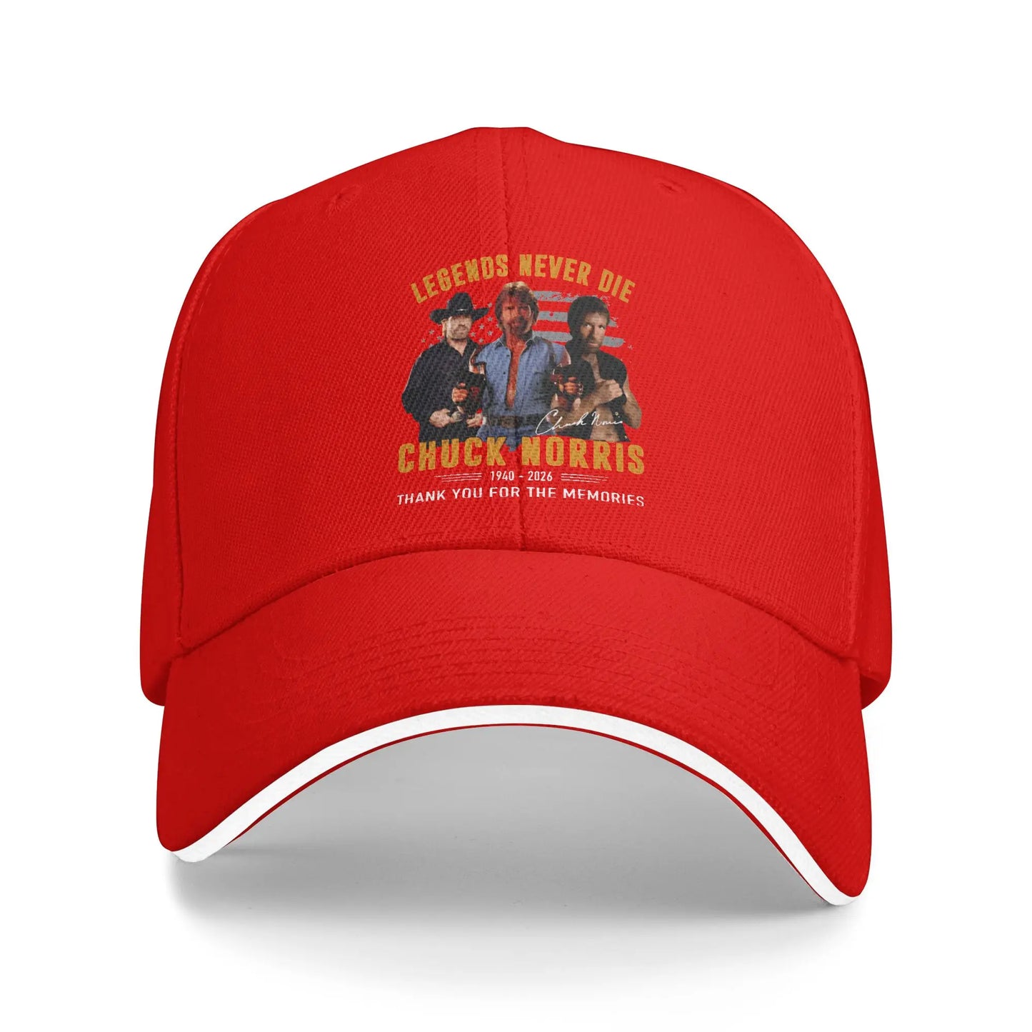 Legends Never Die Chuck Norris Casual Baseball Cap