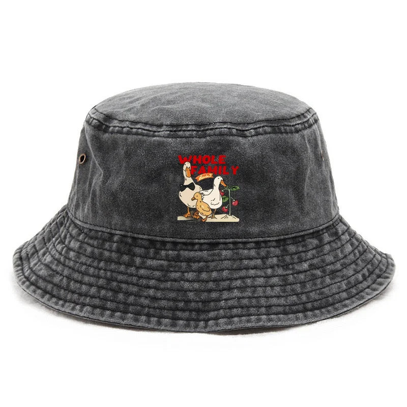 Customize Cotton Washed Bucket Hat Vintage Fishing Hat