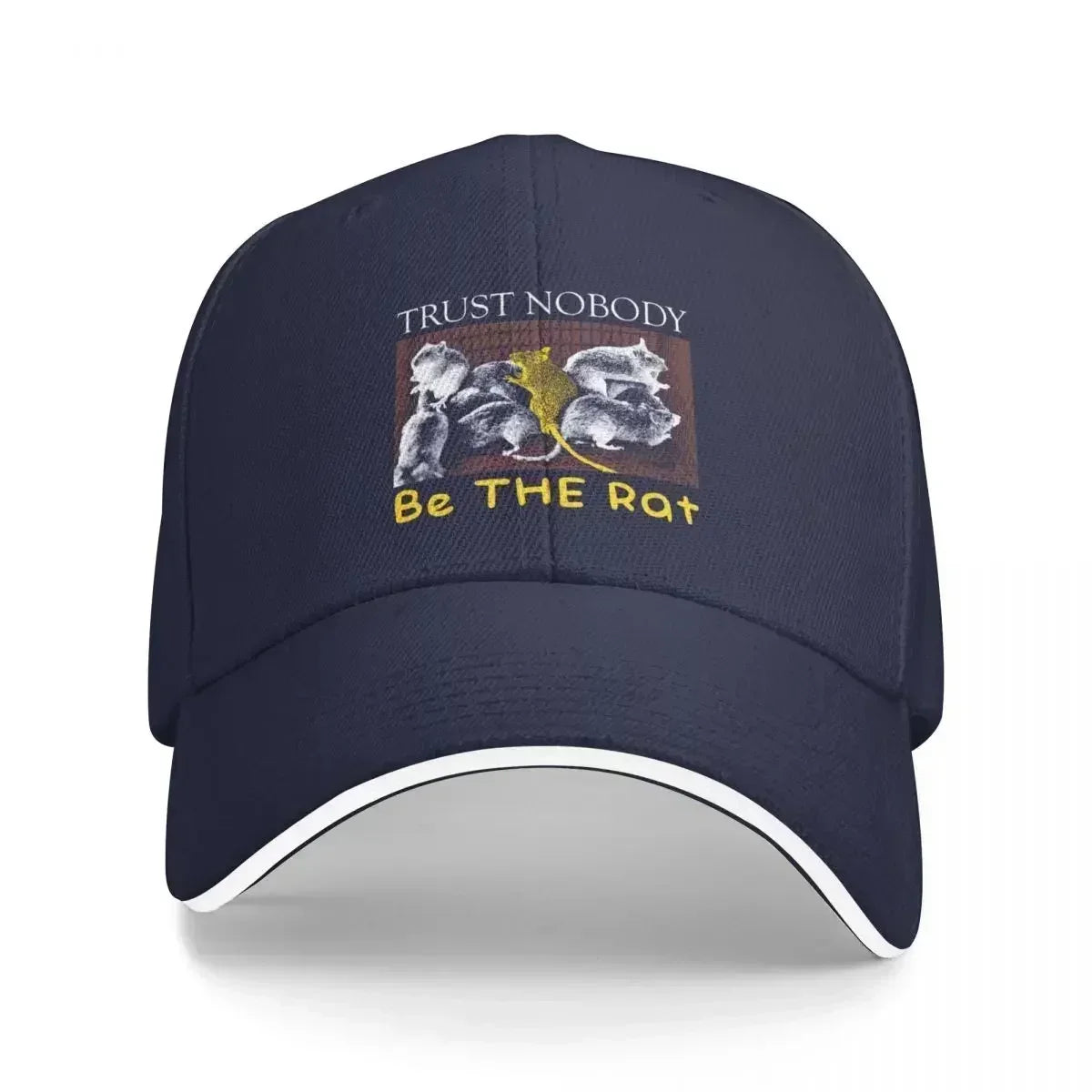 Trust Nobody Be The Rat Baseball Cap