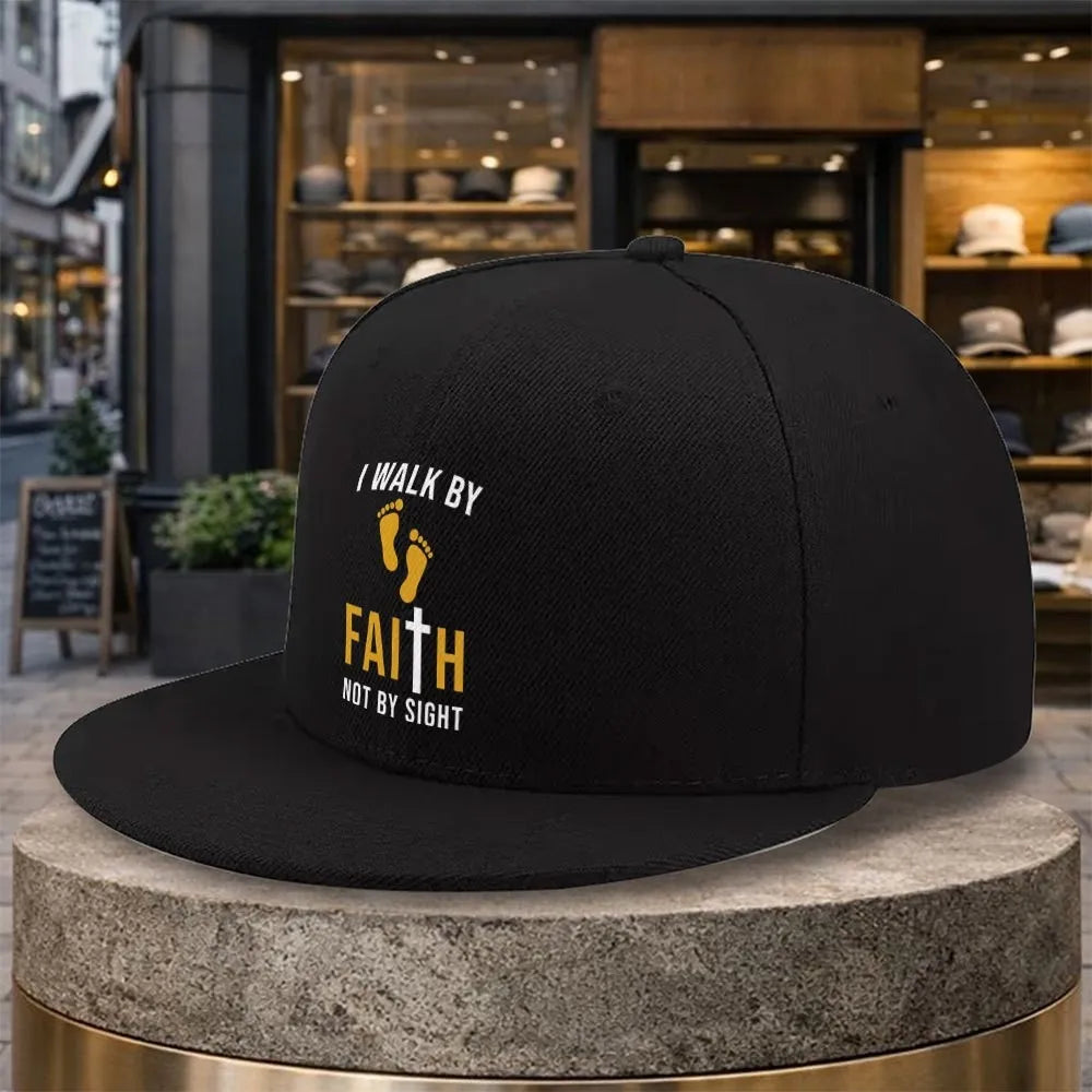 Walk By Faith Snapback Cap