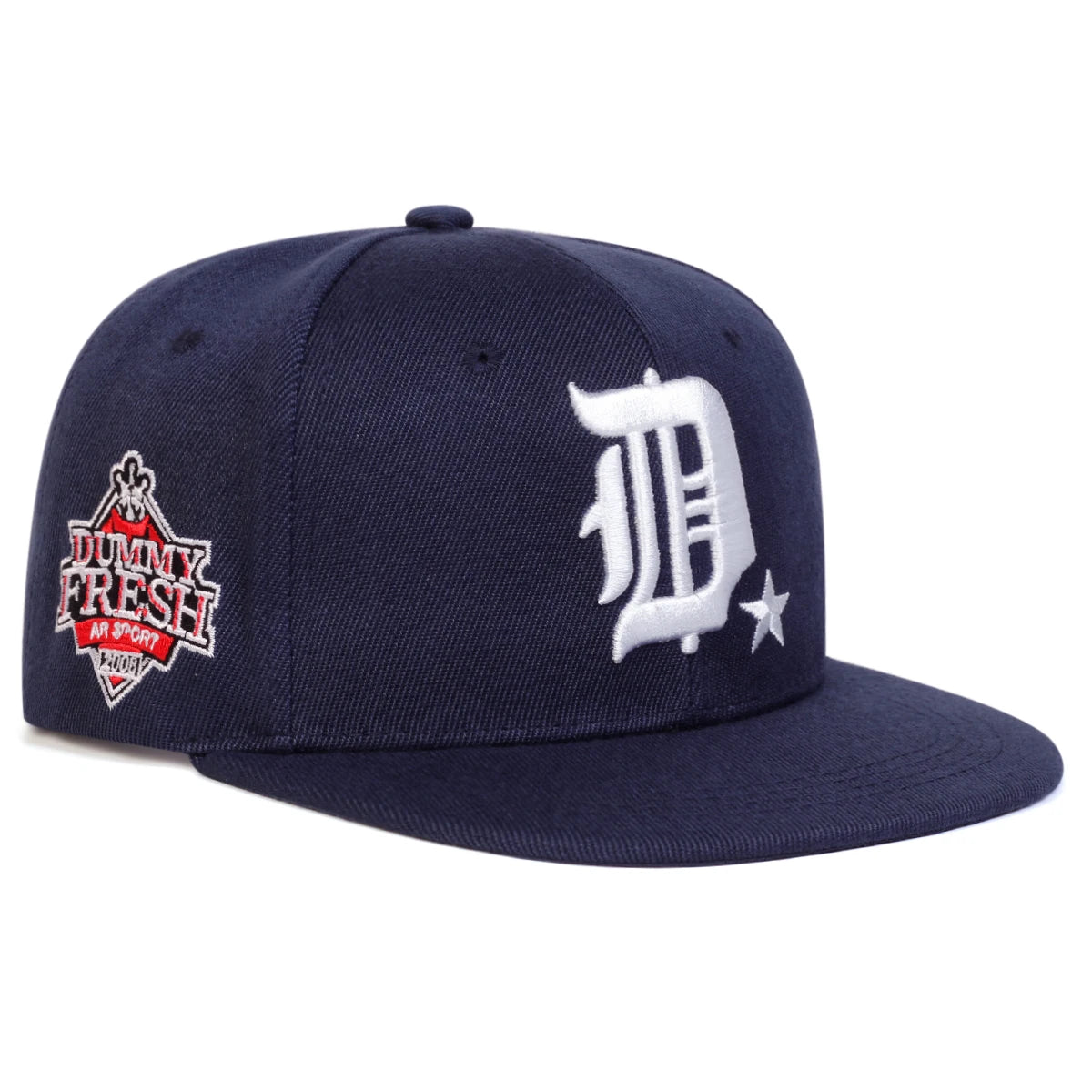 Dummy Fresh Embroidered Hip Hop Snapback Cap