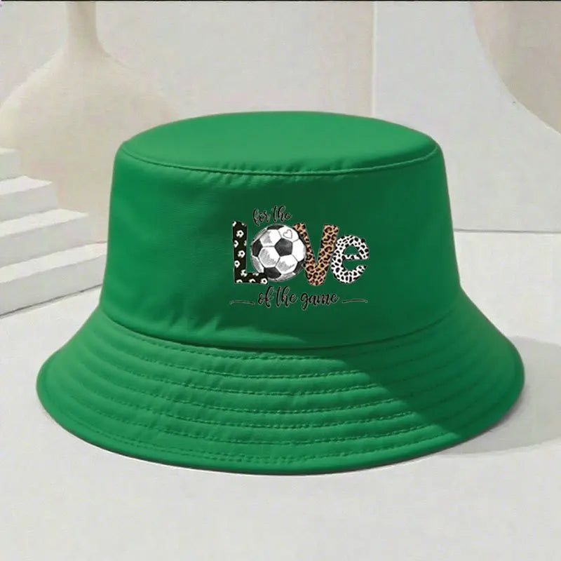 Washed Distressed Cotton Bucket Hat