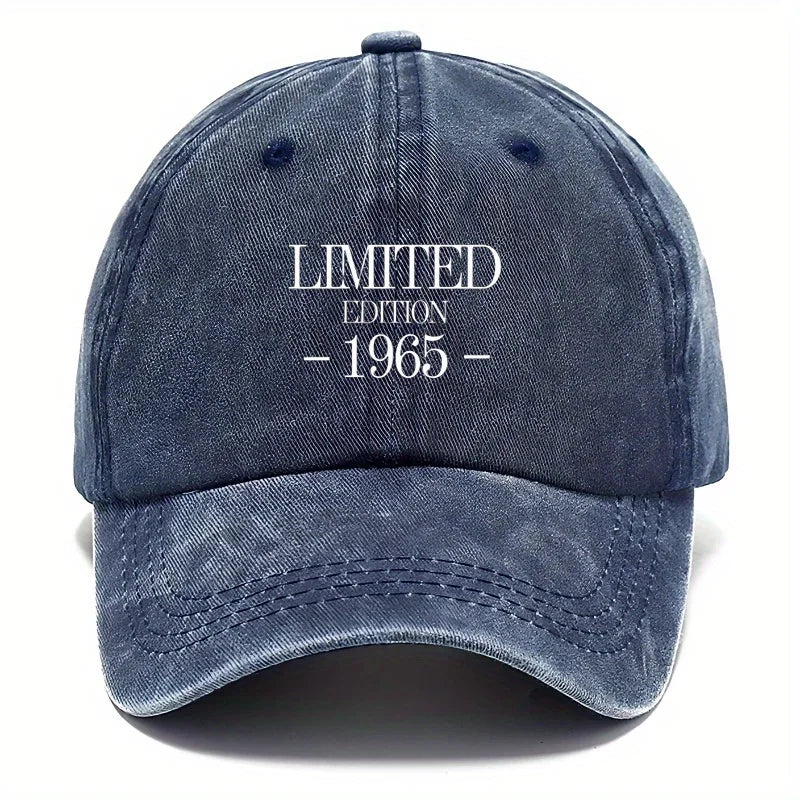 49.91Meter Letter Pattern Washed Baseball Cap