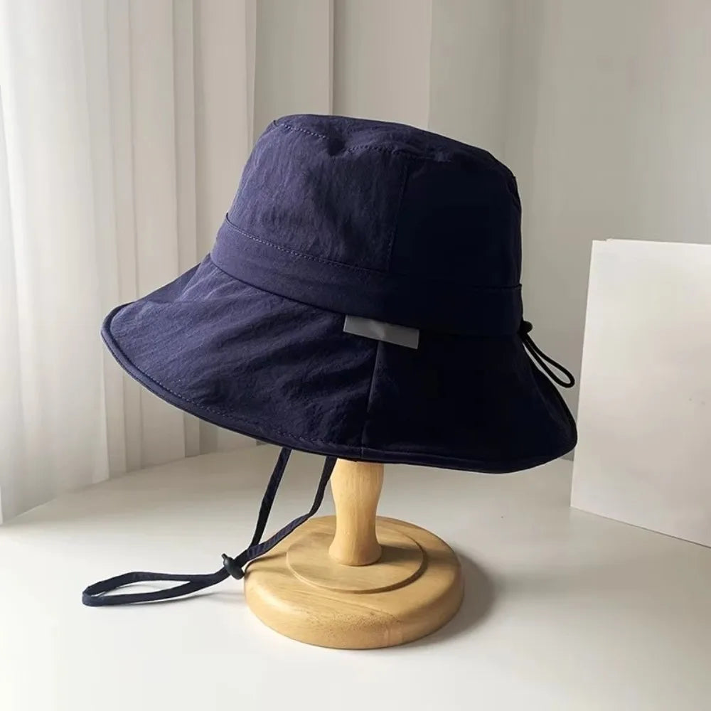 Foldable Quick-Dry Lightweight Wide Brim Hiking Bucket Hat
