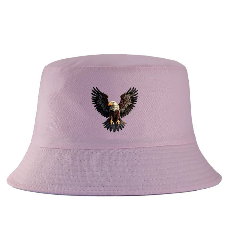 American Bald Eagle Patriotic Bucket Hat