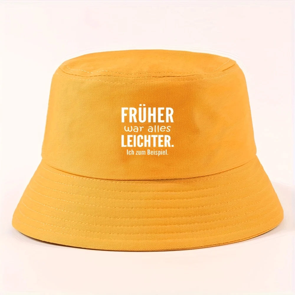 German Quote All-Season Bucket Hat