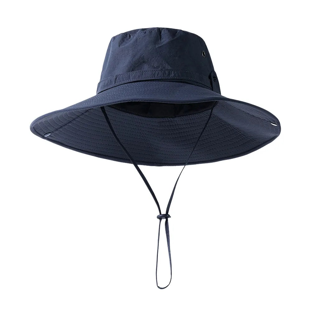 Portable Wide Brim UV Protection Summer Bucket Hat