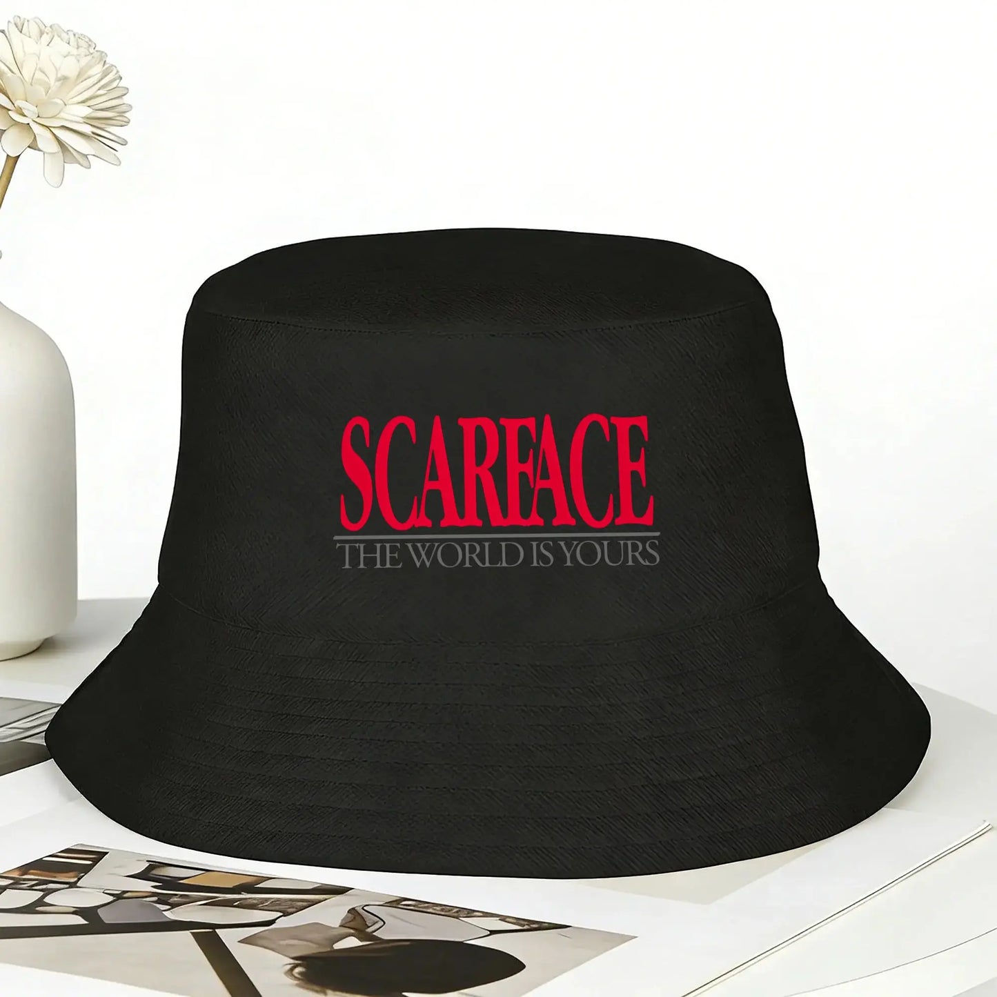 Scarface Movie Hawaii Fisherman Bucket Hat