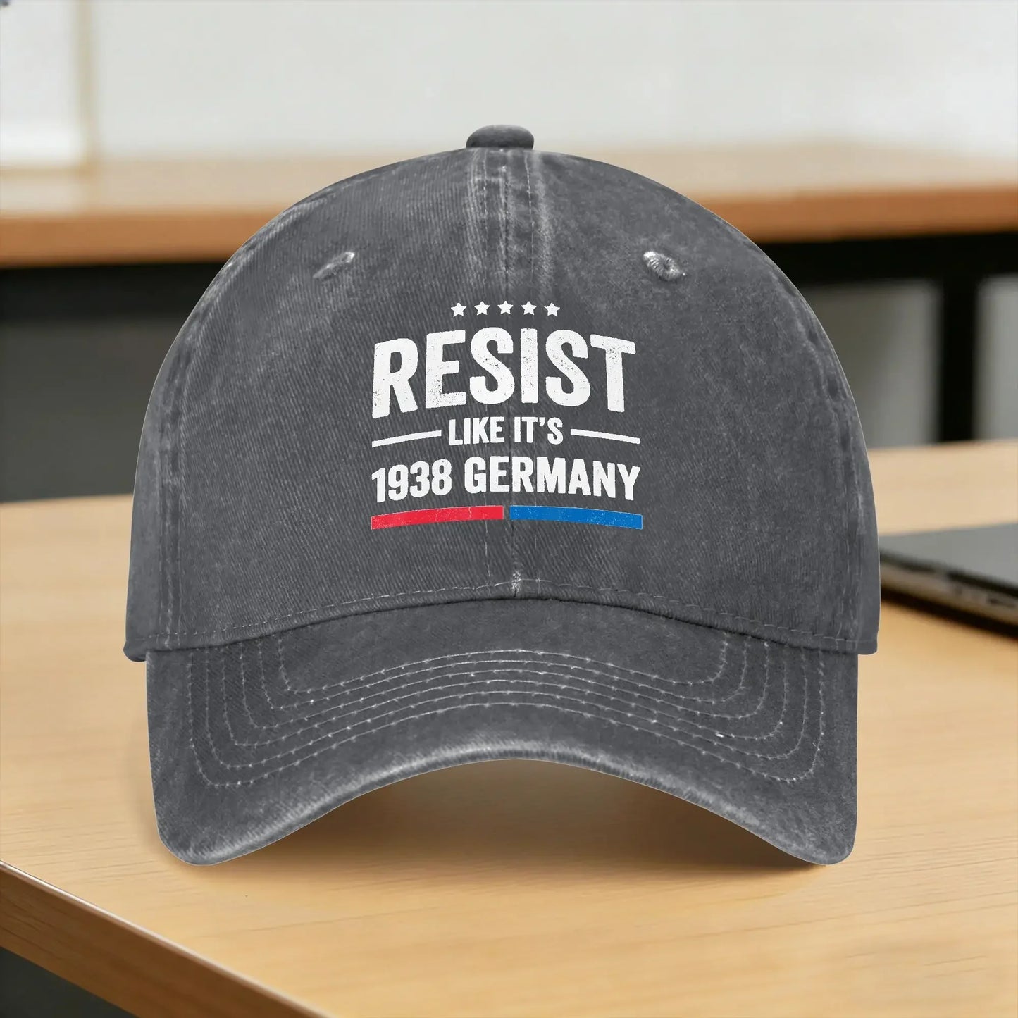 Resist 1938 Germany Vintage Baseball Cap