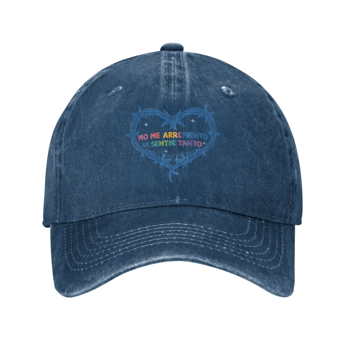 K-Karoled NMADST New Album Distressed Denim Baseball Cap