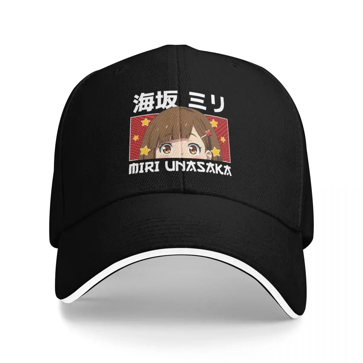 Buddy Daddies Unasaka Miri Cute Eyes Graphic Baseball Cap