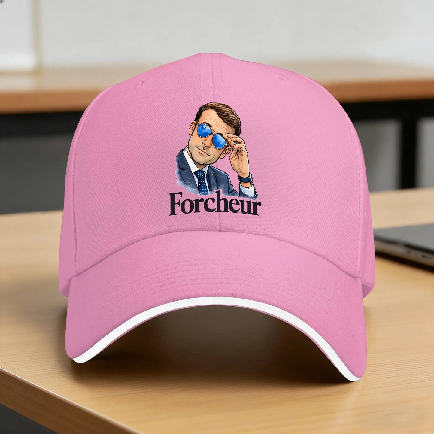 Emmanuel Macron Glasses Casual Baseball Cap Style