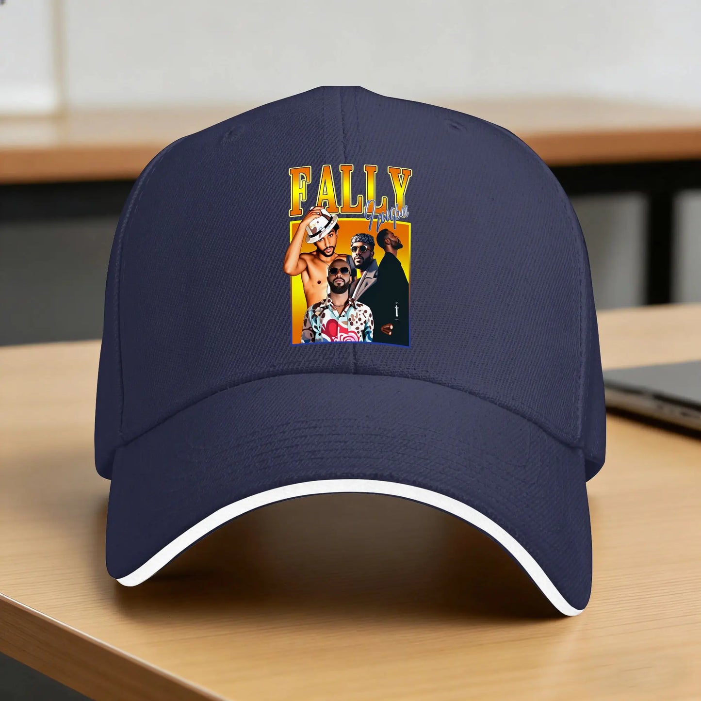 Fally Ipupa Retro Musician Baseball Cap Style