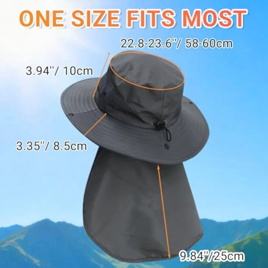 UPF 50+ UV Protection Safari Bucket Hat
