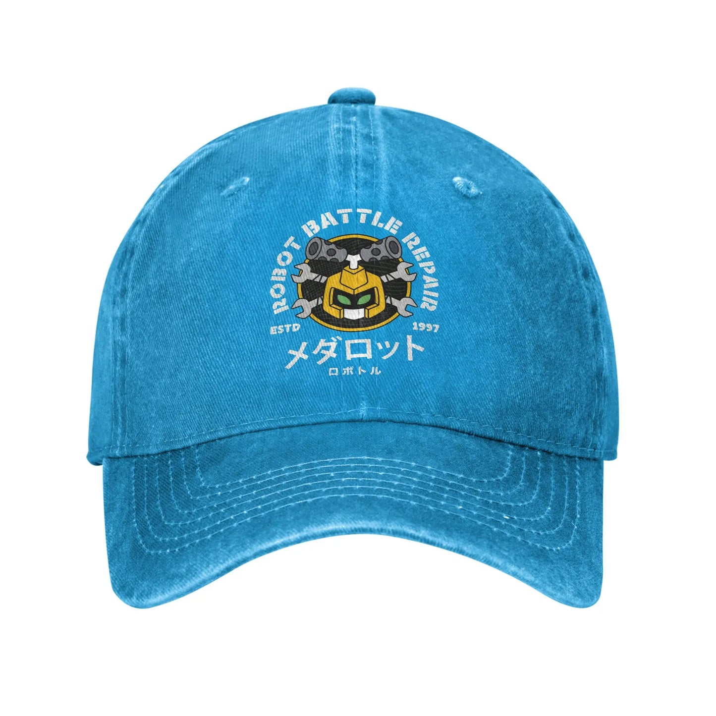 Metabee Medabots Distressed Baseball Cap