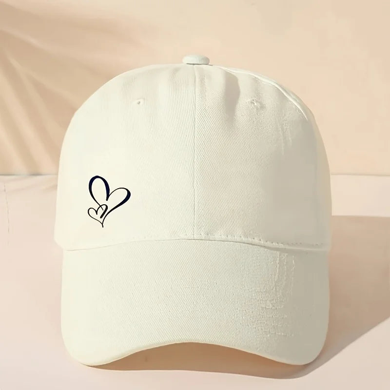 Love Print Adjustable Snapback Baseball Cap