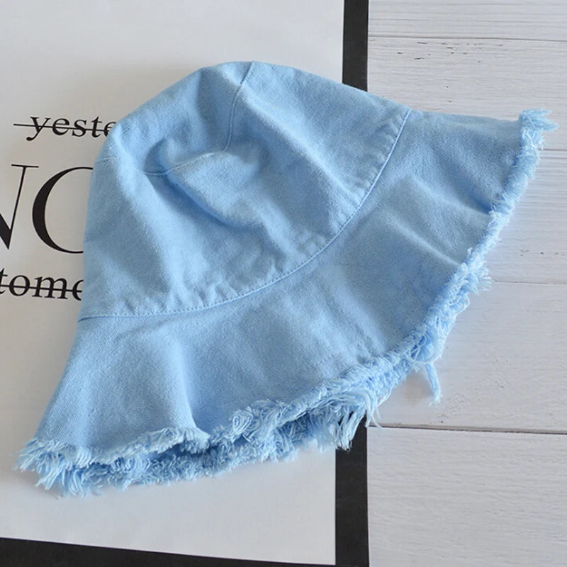 Fashion Women Cotton Bucket Hats