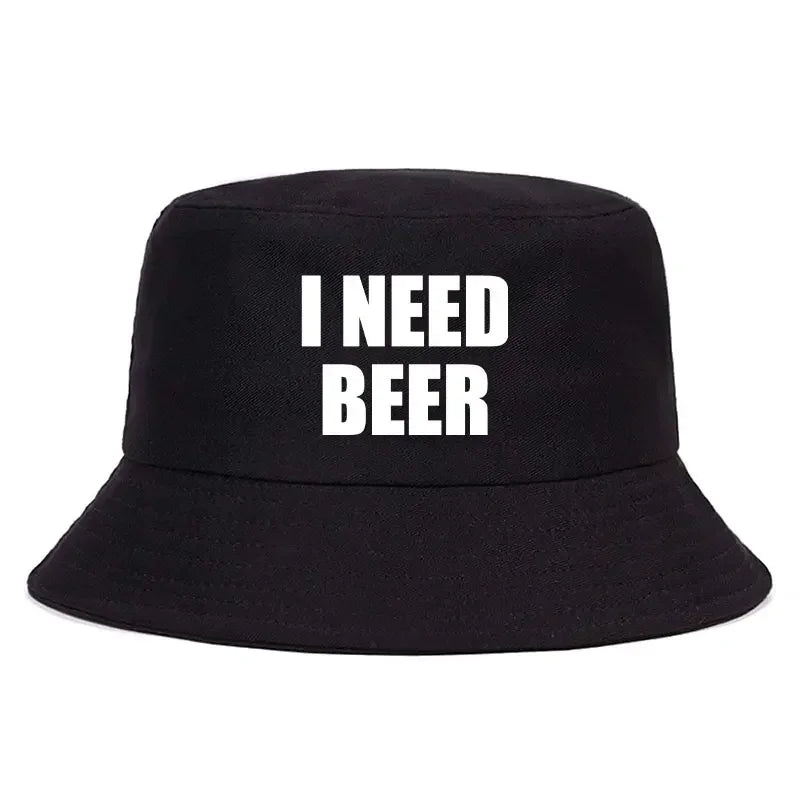 I Need Beer Fashion Reversible Bob Bucket Hat