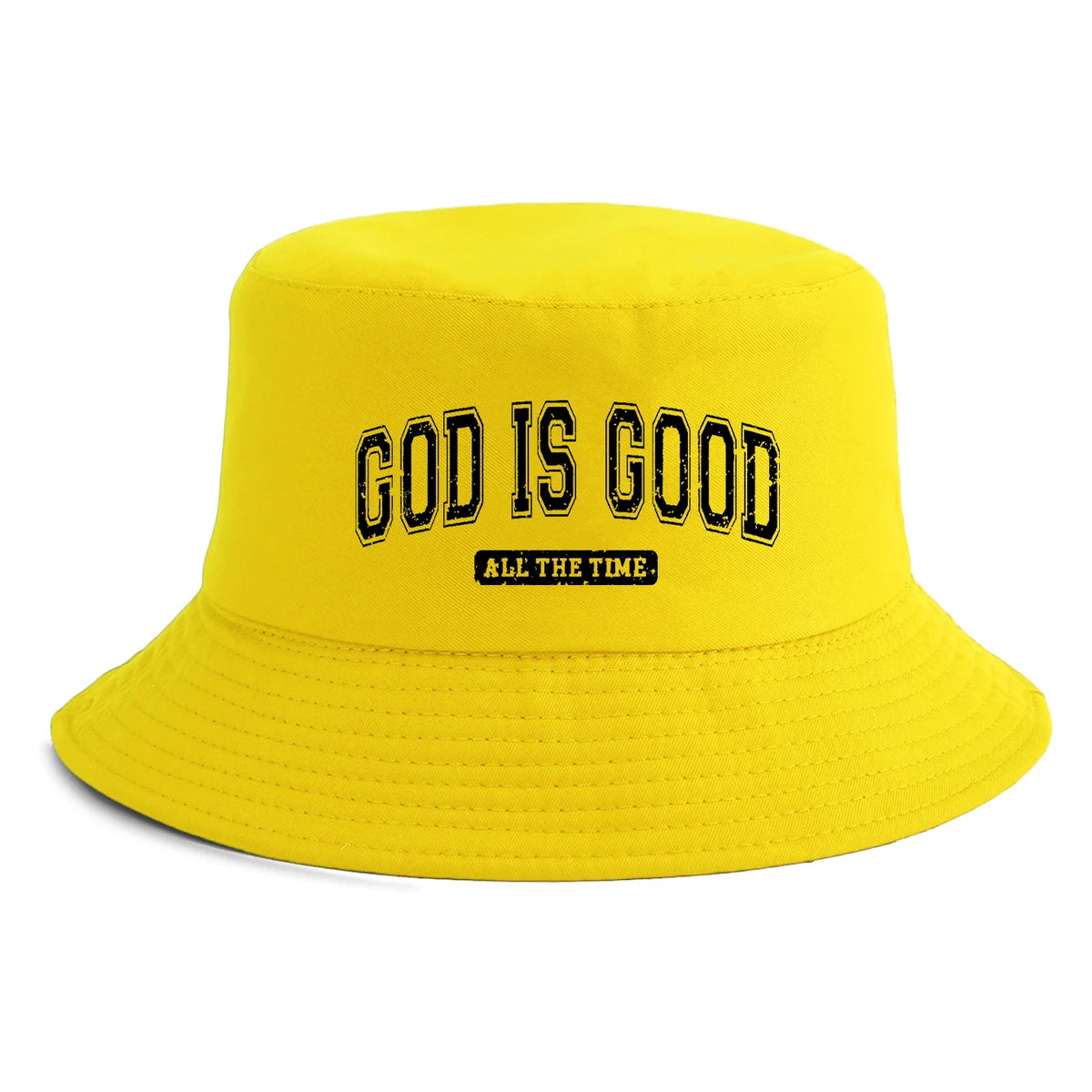 Reversible God Is Good Retro Bucket Hat