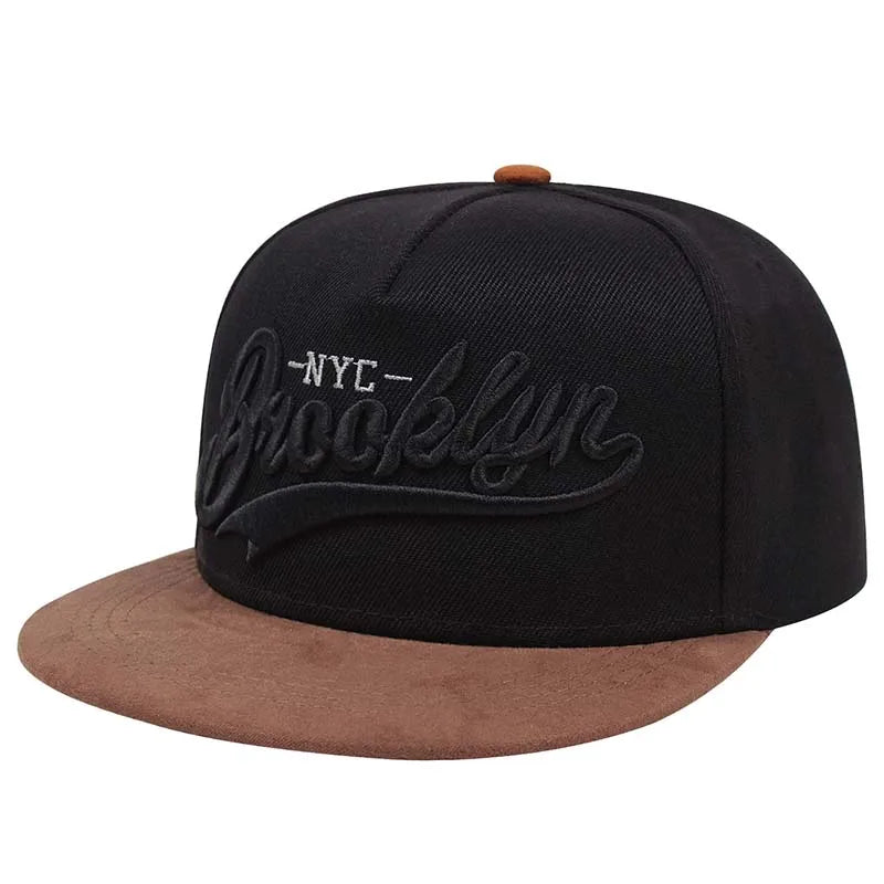 Unisex New Letter Embroidery Hip Hop Tide Caps Outdoor Adjustable Casual Baseball Caps Universal Flat Hat Sunscreen Hat