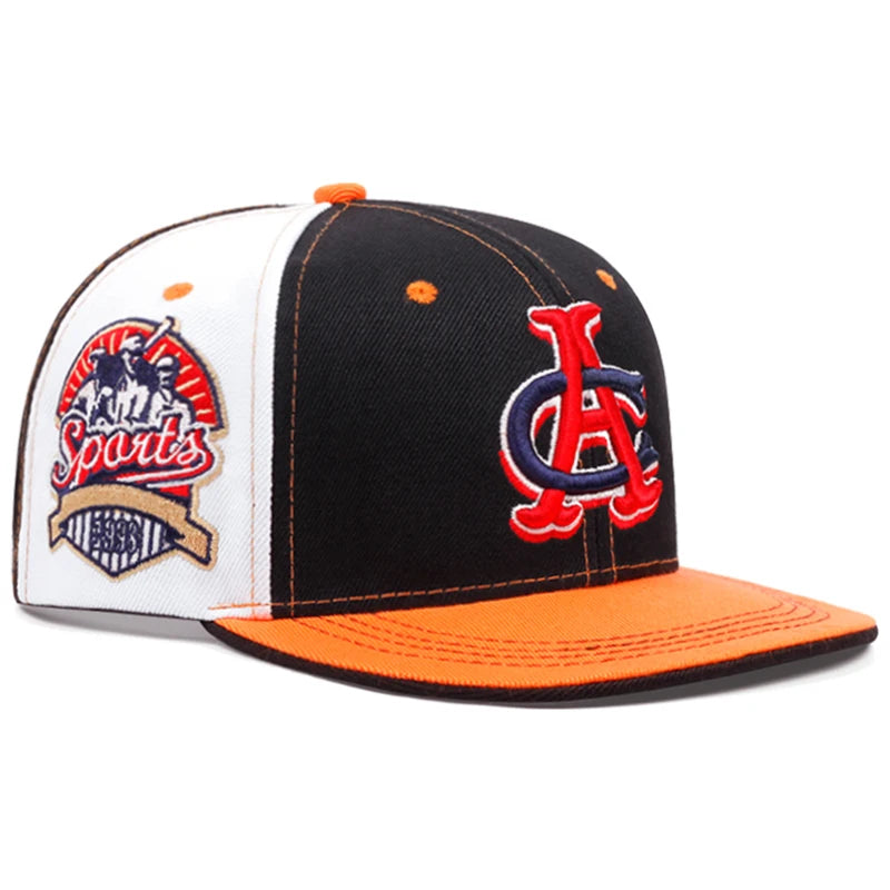 2025 Personalized CA Embroidered Street Hip Hop Snapback Cap
