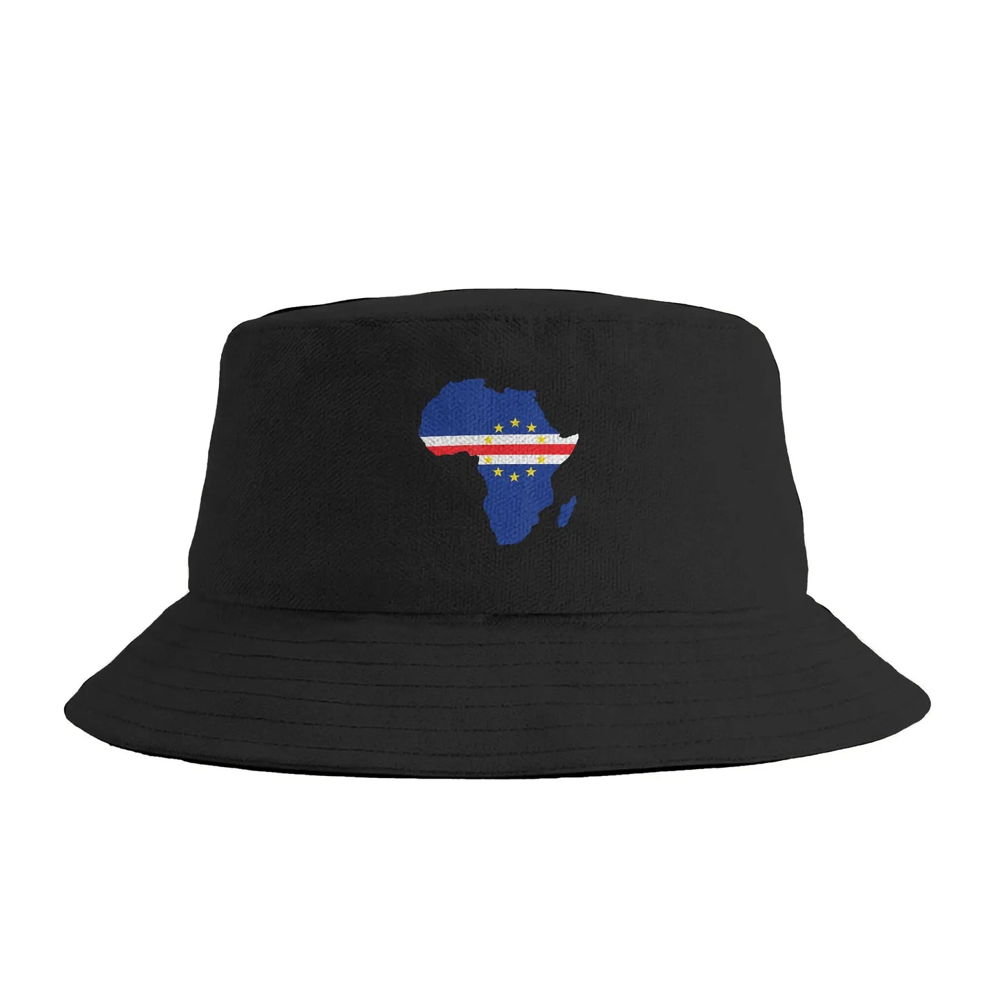 Flag Of Cabo Verde Bucket Hat Hip Hop