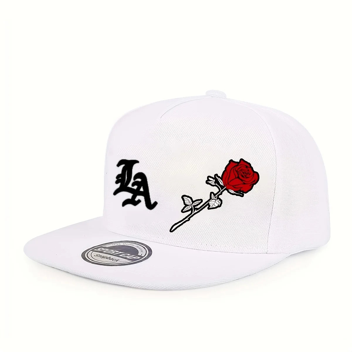 Breathable Soft Fabric Logo Snapback Cap