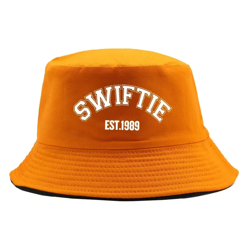 1989 Print Cotton Concert Bucket Hat Unisex