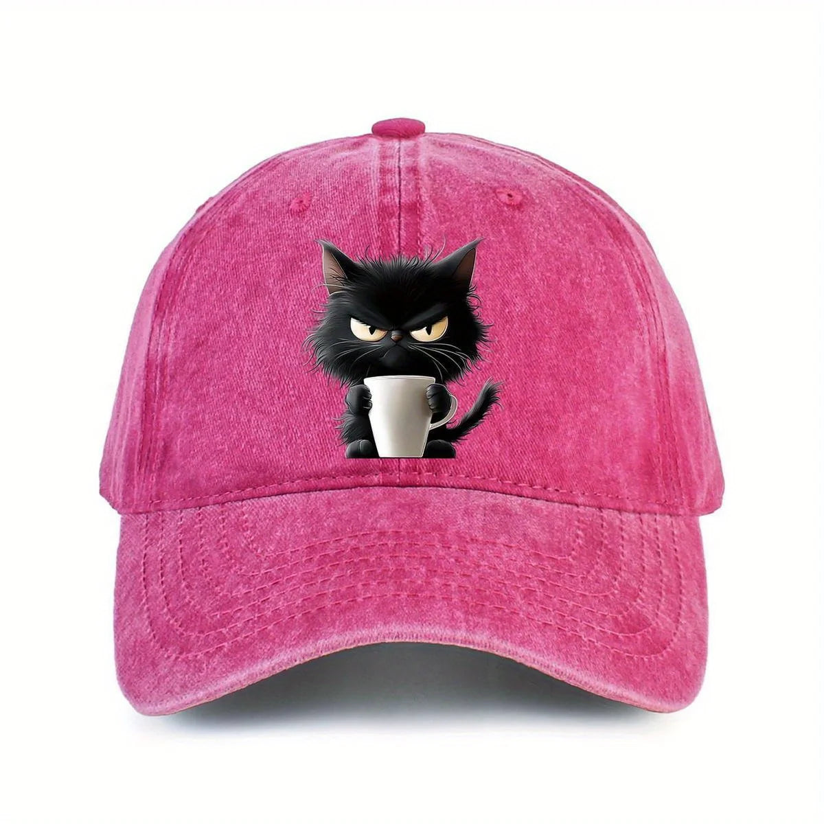 Cute Cat Print Sun Baseball Cap
