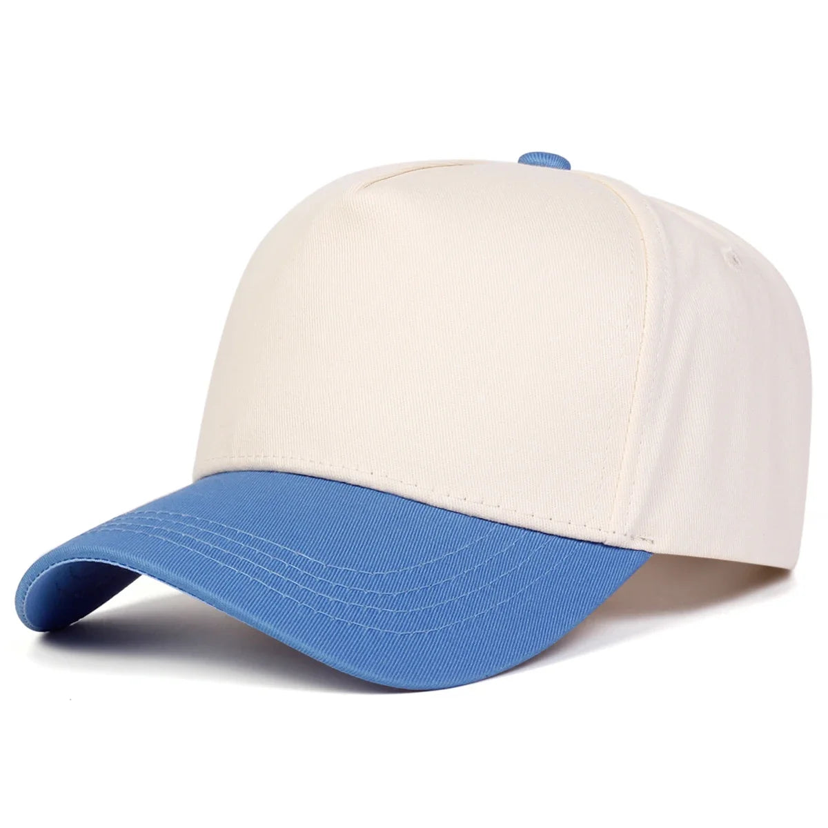 Unisex Light Panel Color Blocked Baseball Caps Spring Autumn Outdoor