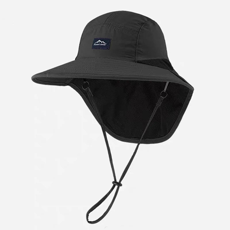 Waterproof Quick-Dry Wide Brim Outdoor Bucket Hat