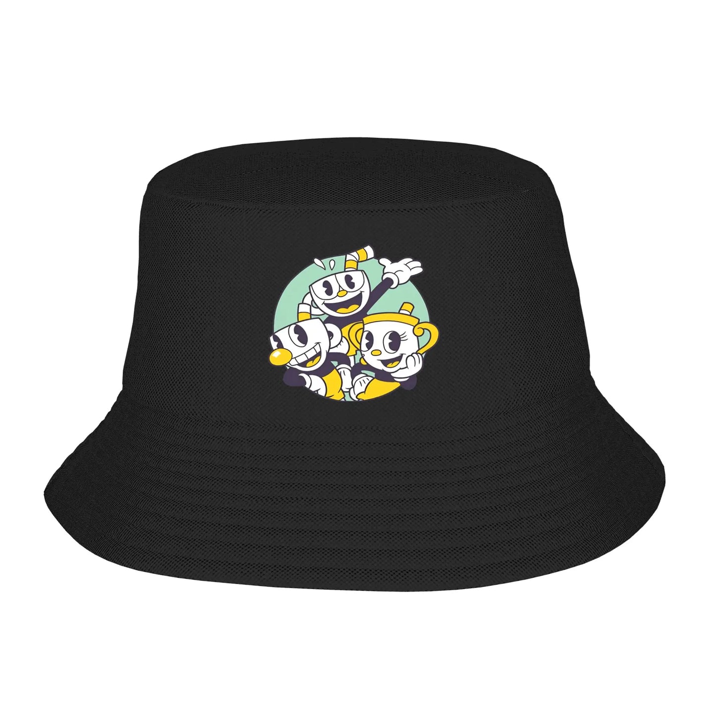 Cuppheads Bucket Hat Harajuku Fisherman Caps