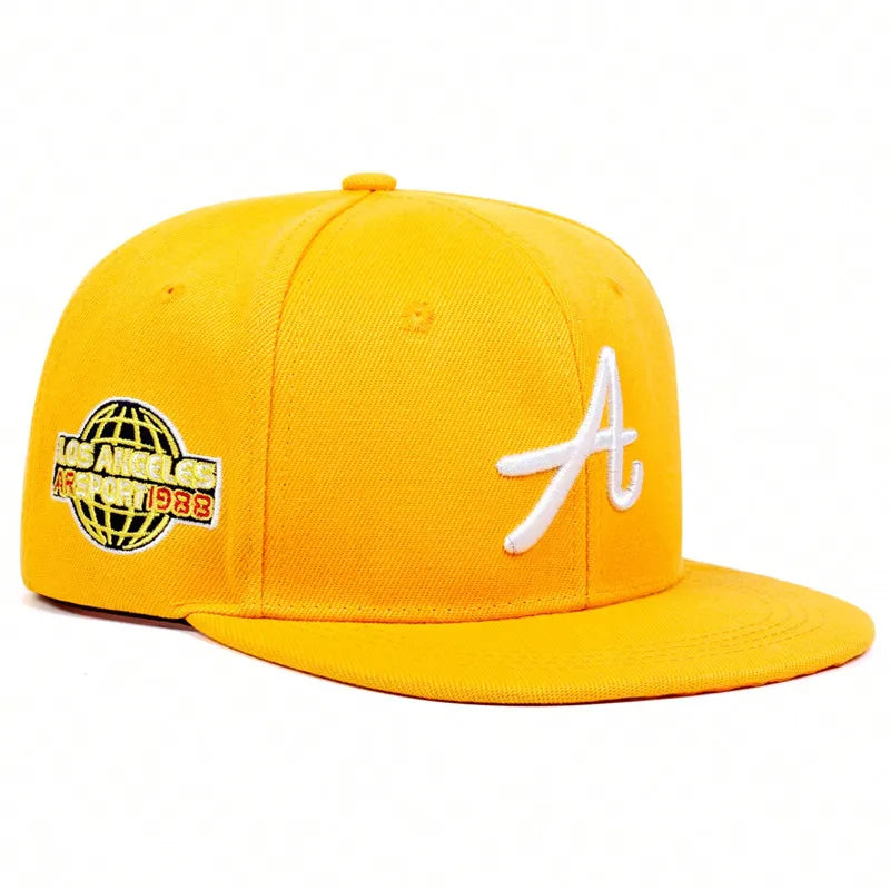 Unisex Gothic Letter Hip Hop Snapback Cap