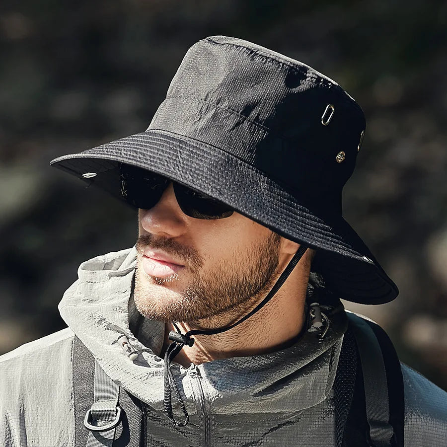 Summer Bucket Hat For Men Size 58-60cm