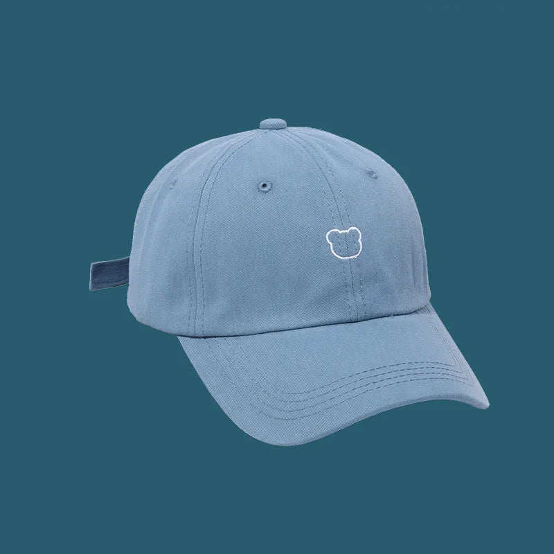 Cute Bear Adjustable Cotton Snapback Baseball Cap