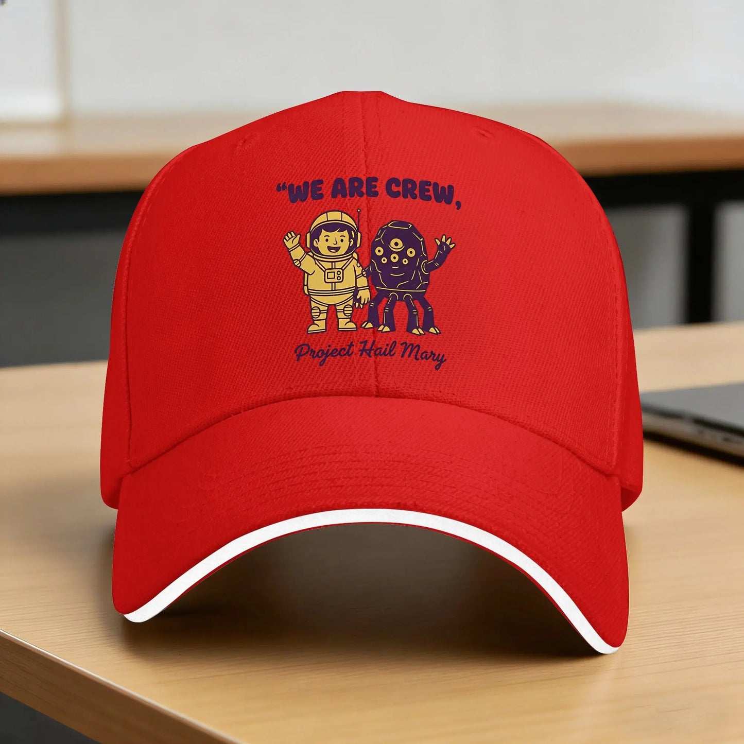 Casual Baseball Cap Project Hail Mary Running Hippie