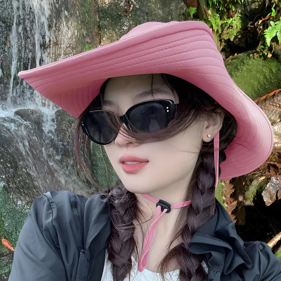 Waterproof Nylon Outdoor Sun Protection Bucket Hat