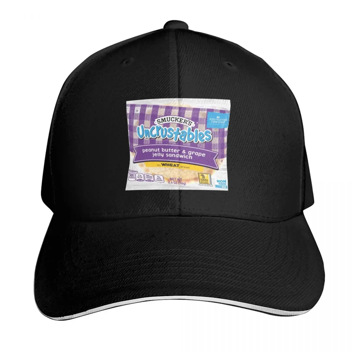 Uncrustables Cotton Twill Snapback Baseball Cap