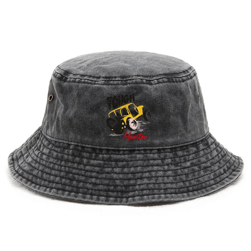 Customize Adventure Cotton Washed Bucket Hat Vintage